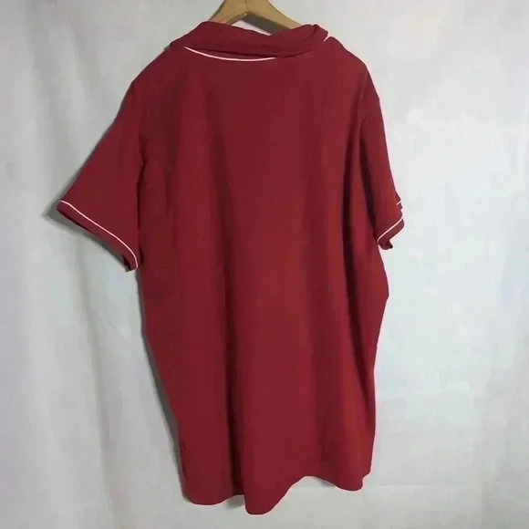Ladies Dunbrooke Red Golf Polo Shirt Dry Moisture Management sz 4 XL - Picture 5 of 5